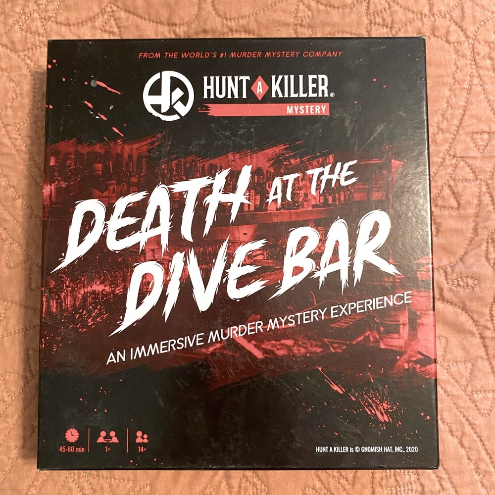 Death at a Dive Bar Hunt a Killer game